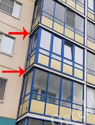 Теплое остекление балконов спб без соединения конструкции снаружи 