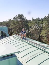 Остекление балкона Михаилу Боярскому в Сестрорецке (ст. Курорт) ЖК Русские сезоны (5)