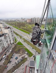 Замена теплого фасадного остекления Татпроф на еще теплее, в ЖК Твин Пикс, если не боитесь высоты. Панорамные ПВХ окна и двери. (18)