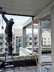 Остекление балкона спб в проем ЖК Дудерго клаб, в 2018 г. (Подготовка проема к монтажу)