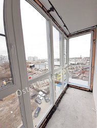 Остекление балкона спб авангард, установка отлива от протечек, утеплению примыканий в ЖК Колонтай 2020 год. готовая работ пвх окна с установленным отлив от протечек